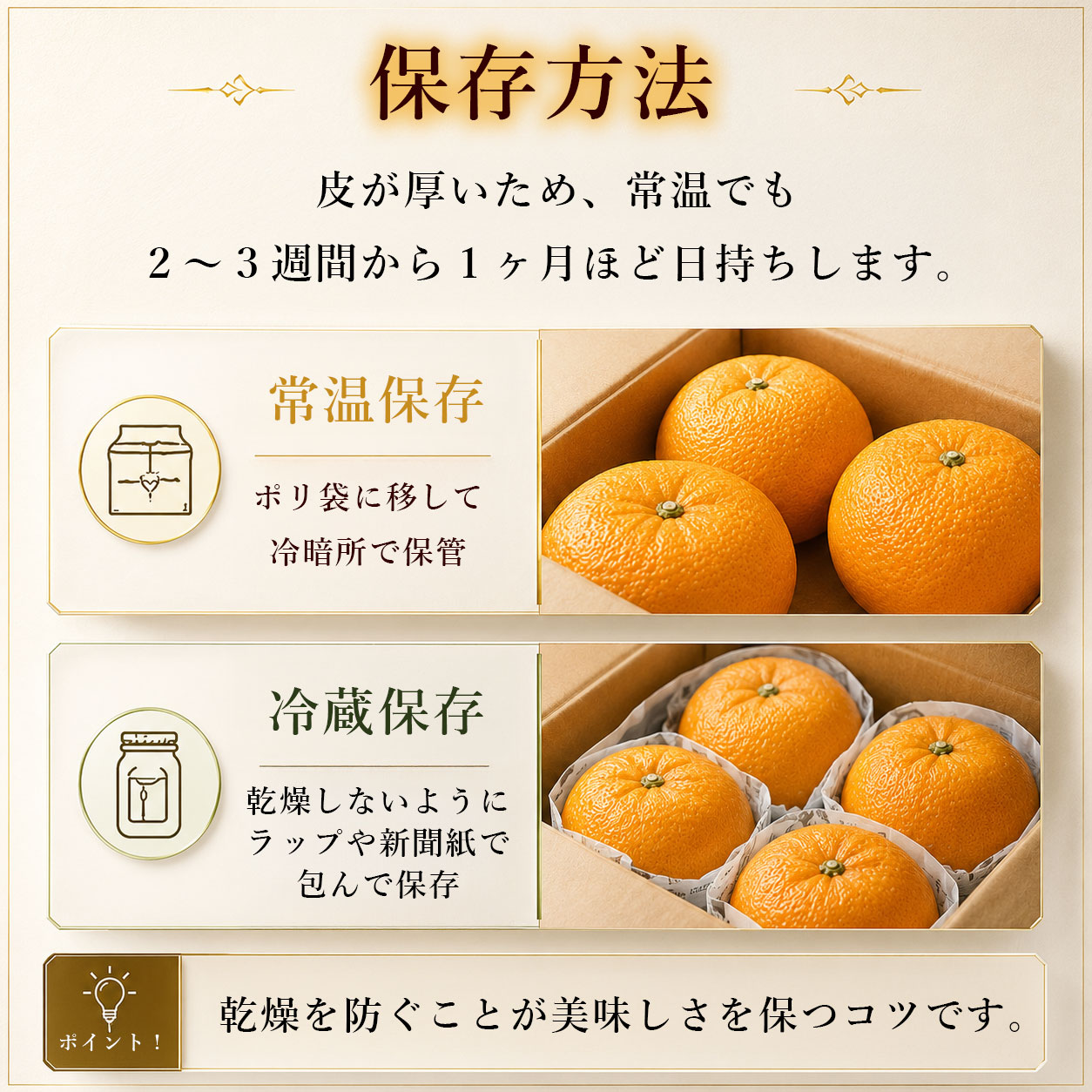 保存方法