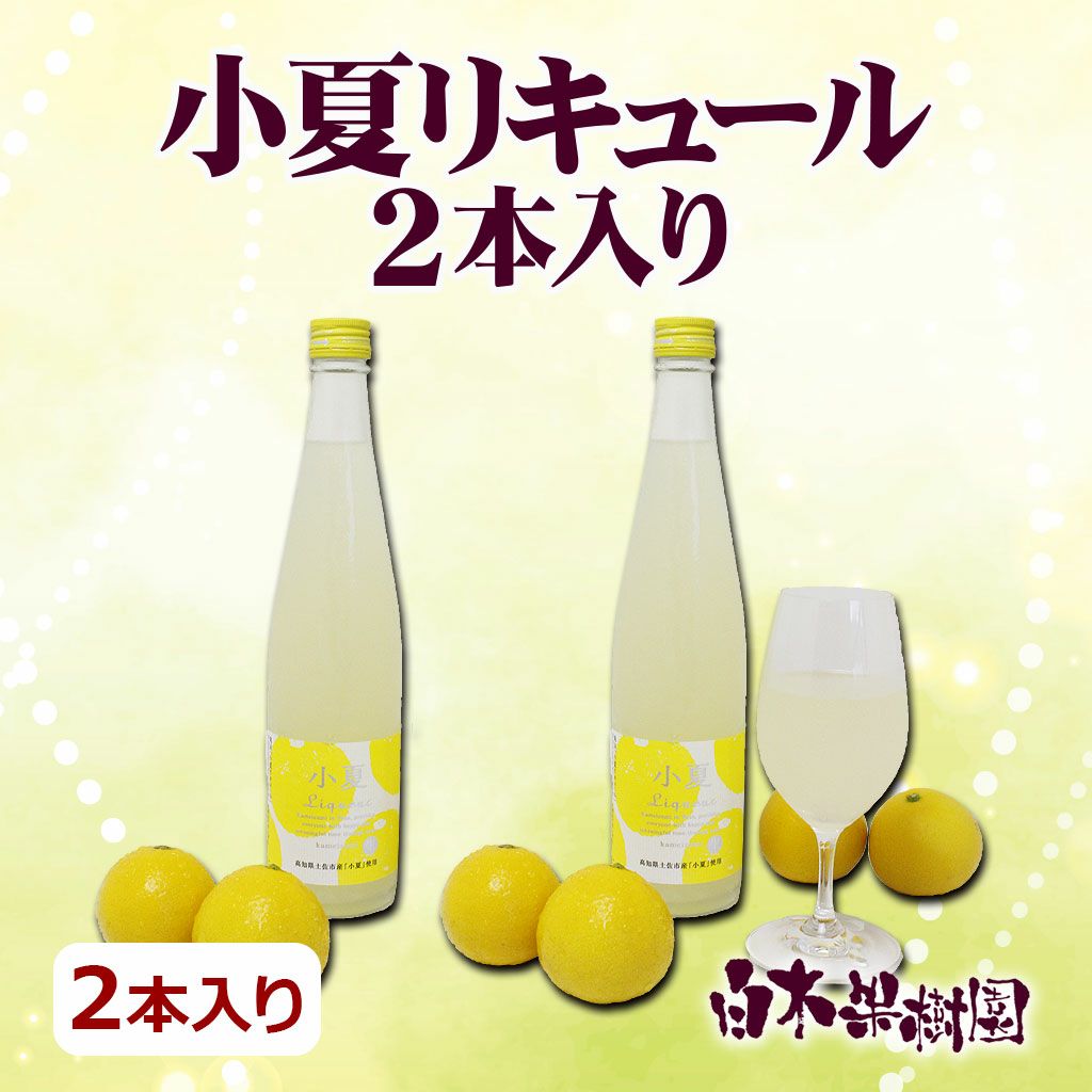 小夏リキュール　2本入り