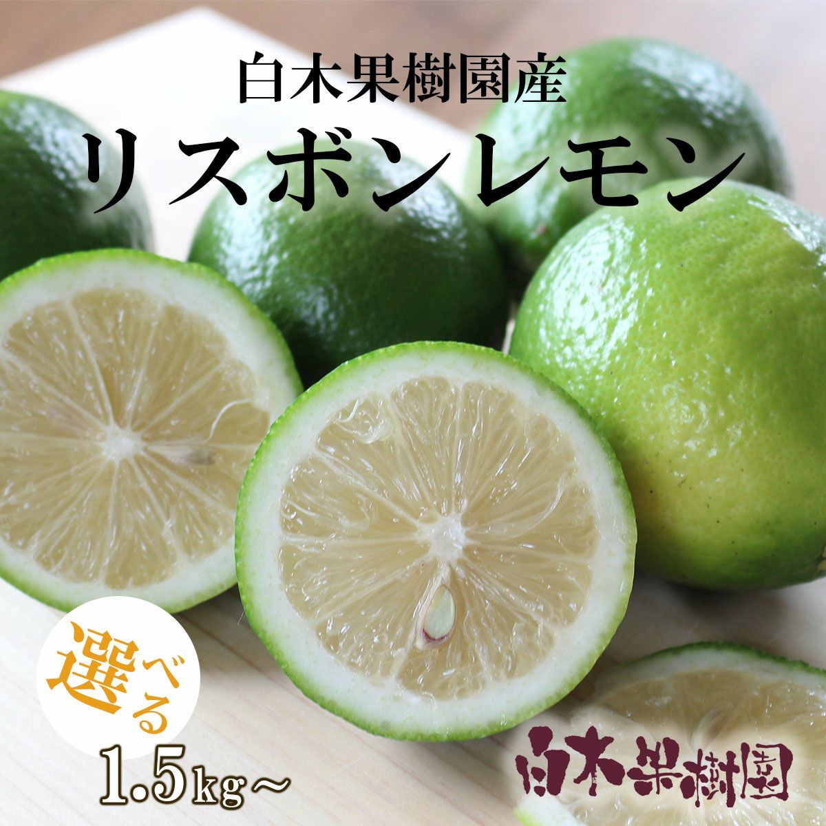 白木果樹園産レモン