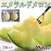 極上エメラルドメロン 2個入り