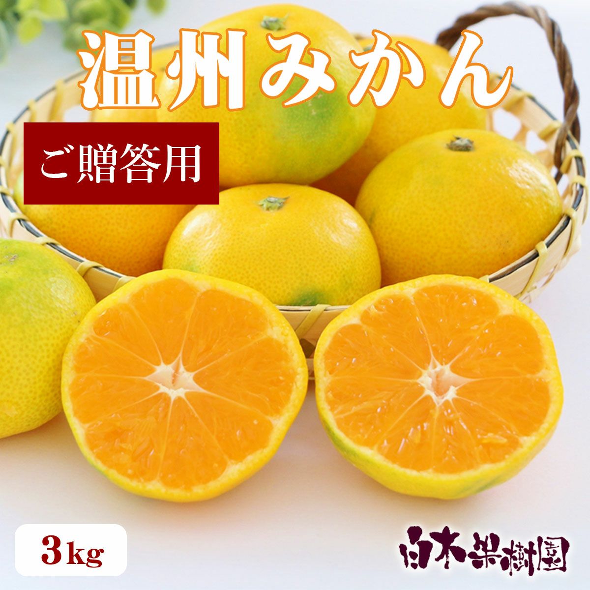 温州みかん 約3kg（高知県産）