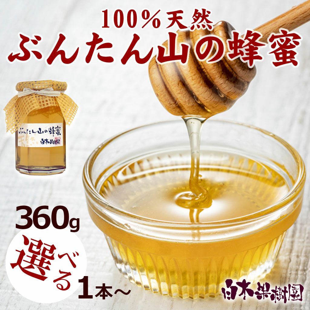 ぶんたん山の蜂蜜 360g