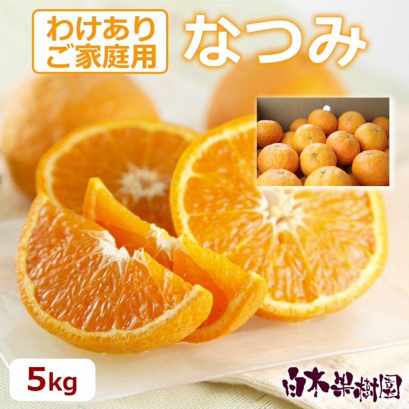 なつみ ご家庭用 約5kg 【高知県産】