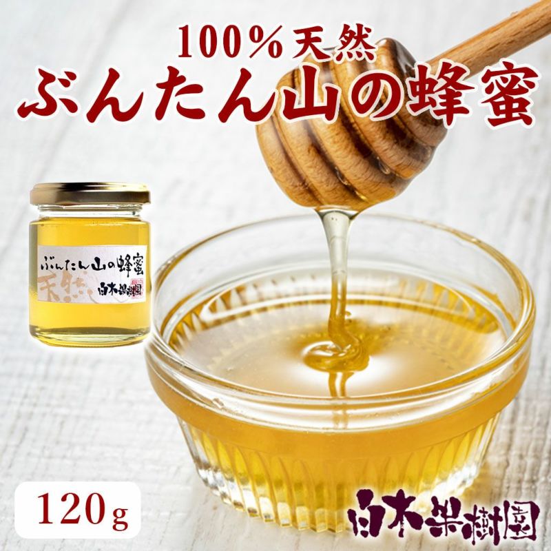 ぶんたん山の蜂蜜 120ｇ ＜2023年産＞