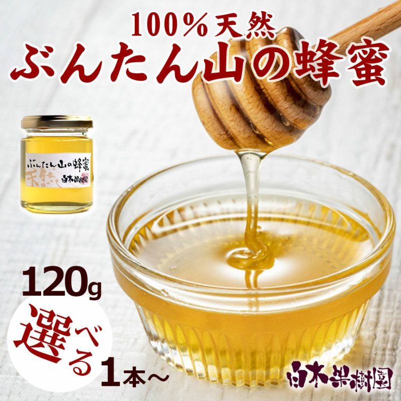 ぶんたん山の蜂蜜 120ｇ ＜2023年産＞