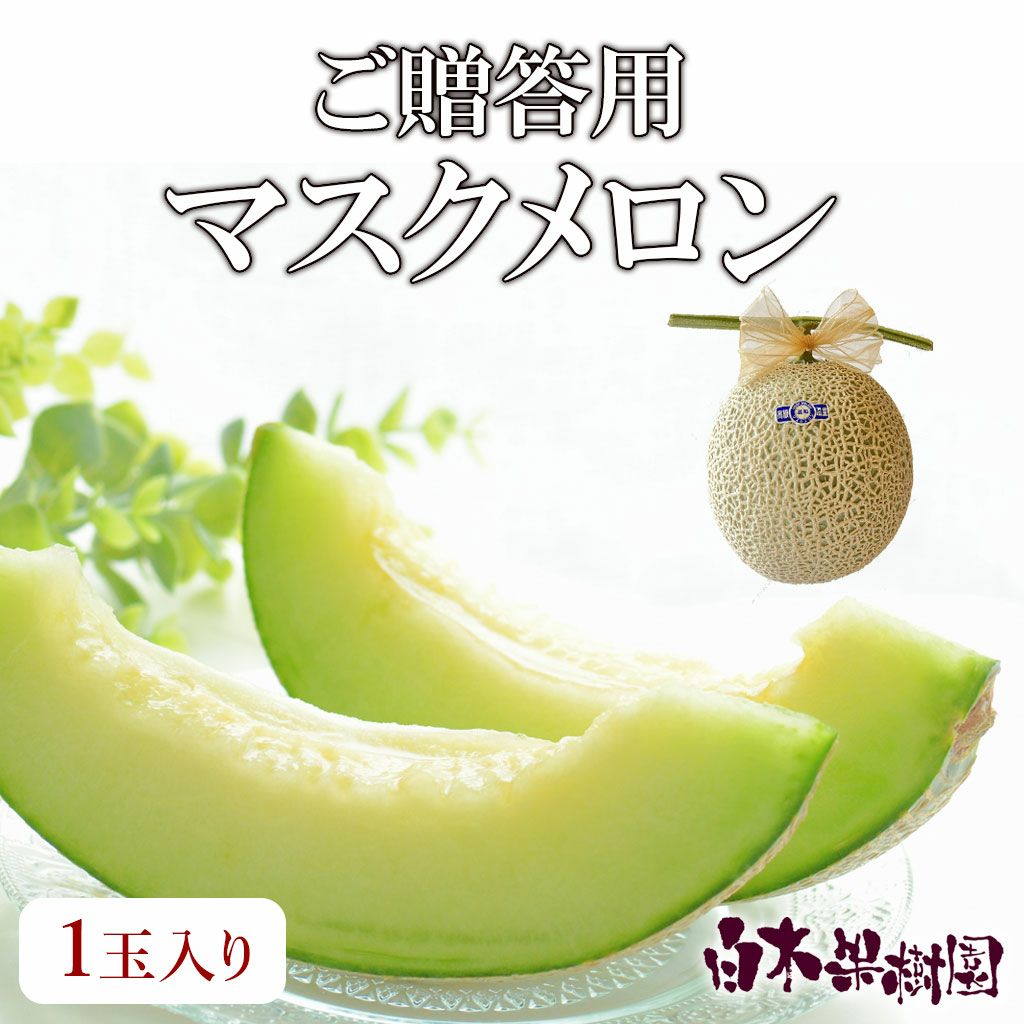 マスクメロン ご贈答用1玉入り